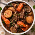 Slow Cooker Beef Mushroom Stew
