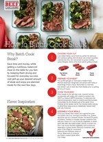 Batch Cook Steak