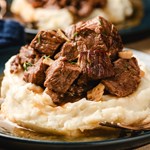 Slow Cooker Steak Bites